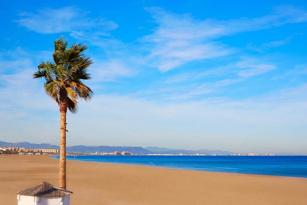 Playa de Valencia Malvarrosa
